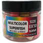 Preview: GUM Wafter 8 x 10 mm MULTICOLOR SUPERFISH